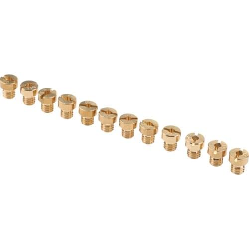 Motorcycle Carburetor Carb Replacement GY6 Main Jet Kit 157QMJ M5 100-128