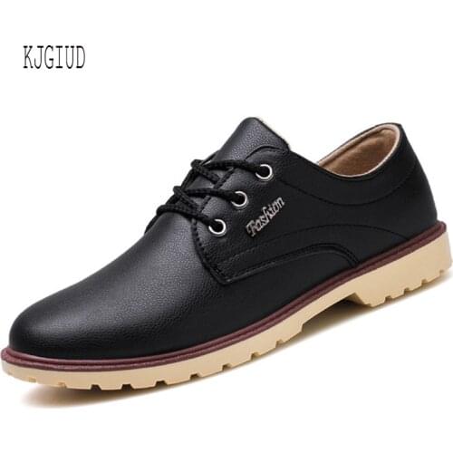KJGIUD Men's Lace-up Shoes