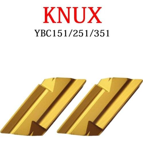 KNUX KNUX16 KNUX160405L11 YBC151 KNUX160405L12 YBC251 KNUX160405R11 YBC351 KNUX160410R12 Turning Inserts For CNC Tool Cutter
