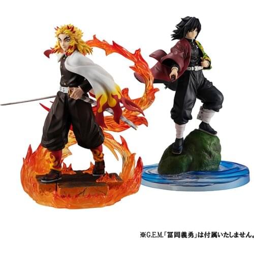 Megahouse 23cm Demon Slayer Tomioka Giyuu Action Figures PVC Anime Figura Model Collection Kids Toys Decorative Ornaments