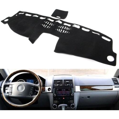 Car Non-Slip Dashboard Cover Dash Mat Anti-Sun Dashmat For VW Volkswagen Touareg 2011 2012 2013 2014 2015 2016 2017