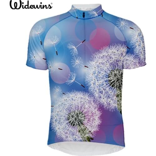 New Red/Black Dandelion Alien SportsWear Womens Cycling Jersey Cycling Clothing Dandelion Bike Shirt Size 2XS TO 6XL 5413