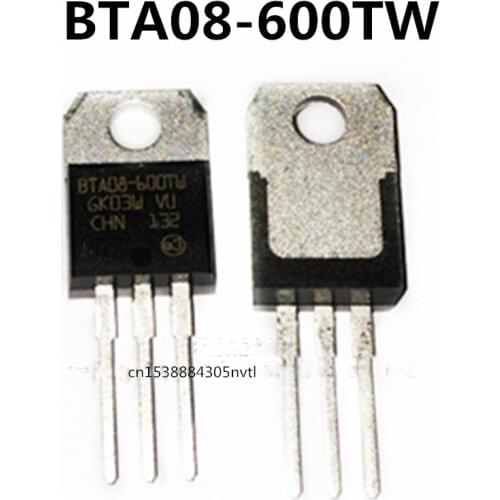 Original 10pcs/ BTA08-600TW TO-220 600V 8A