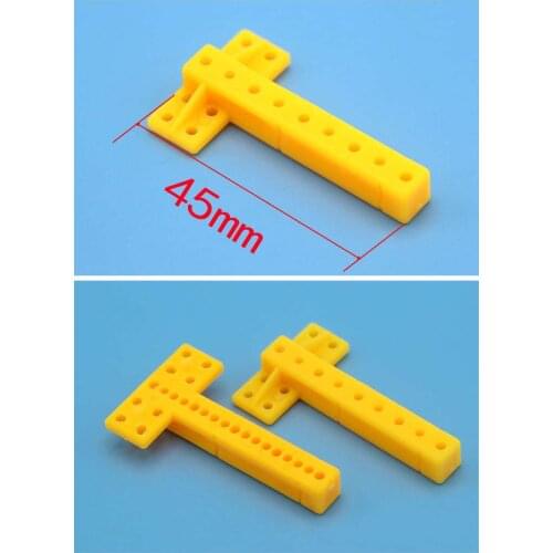 T - Shaped Plastic Rods Plastic Universal Tape Motor Holder Diy Technology Small Production Model Material Diy Car Toy Acessory