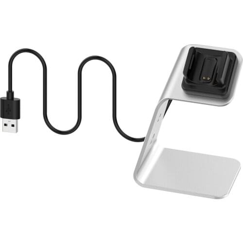 Charging Dock Stand Station Base Wired Usb Cable for Fitbit Charge3 / 4 / Charge3 Se Smart Watch Bracket