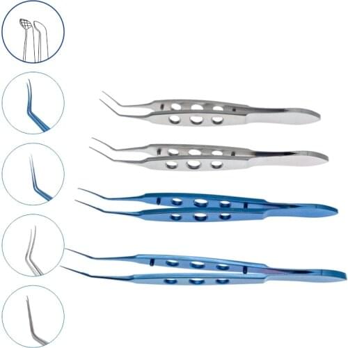 Utrata Style Capsulorhexis Forceps Ophthalmic Surgical Instruments