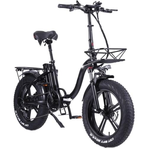 【EU STOCK】New electric bike snow bike 20X4.0" 48v 750w power mountain 15AH lithium battery electric bicycle eBike