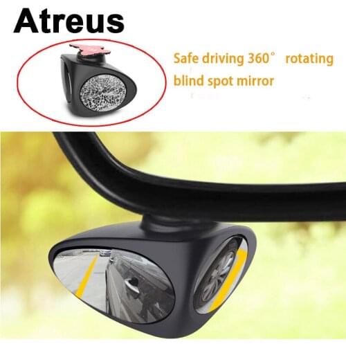 Atreus For BMW e46 e39 e36 Audi a4 b6 a3 a6 c5 Renault duster Lada granta 360 degree Adjustable Car Rearview Blind Spot Mirror