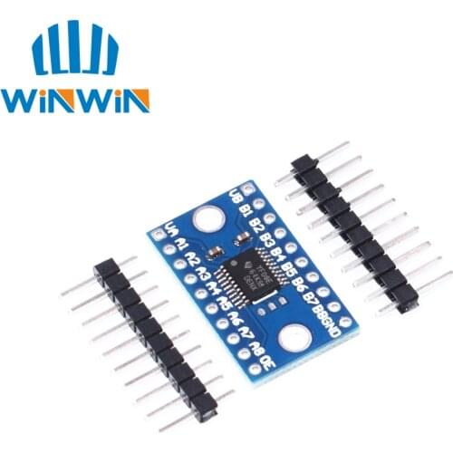 1PCS 3.3V 5V TXS0108E 8 Channel Logic Level Converter Convert TTL Bi-directional Mutual Convert