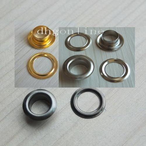 200 Sets Grommet Eyelets Canvas Clothes Leather Self Backing 3/8" 10mm Choice