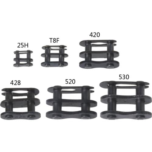 2019 New Motorcycle Chain Buckle Ring Link 25H# T8F# 420# 428# 520# 530