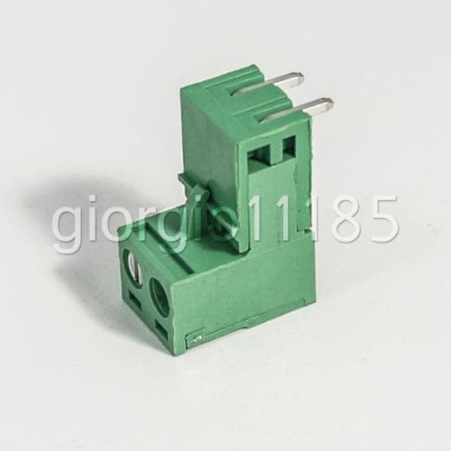 20x Block Terminal Connectors 2EDG 5.08-2P 90 Degree