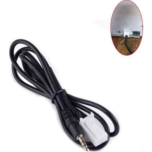 Brand New AUX Car Adapter 8 Pin Plug Audio Cable Suitable for Suzuki-Swift/Vitra/Jimni/Plima/Excellence HRV/Clarion CD audio