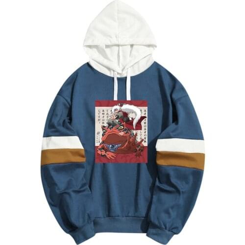 Jiraiya Gama Sennin Hoodie Men Women Hooded Hoodies Sweatshirt Anime Streetwear Harajuku Hoody Dropship Clothes