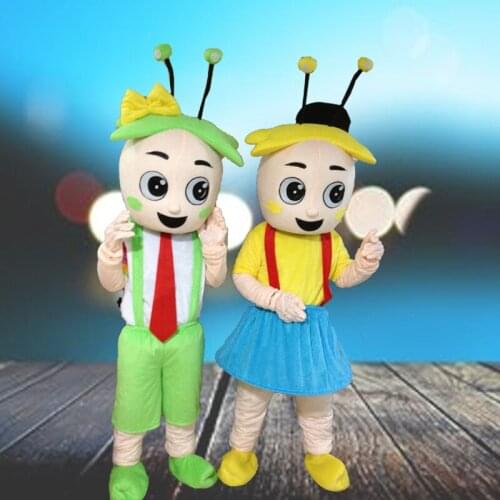Bee Hornet Mascot Costume Wasp Bee Funny Mascots Cartoon Apparel Cosplay Theme Mascotte Carnival CostumeFancy Halloween dress