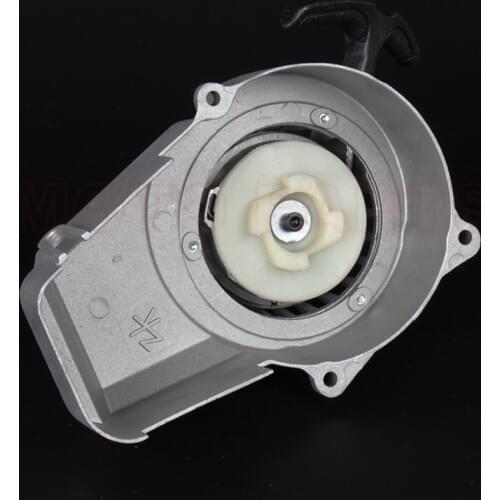 Minimoto Easy Recoil Pull Starter For 2 Stroke 47cc 49cc Engine Pocket Bike Mini Moto Dirt Bike Crosser Kids ATV Quad