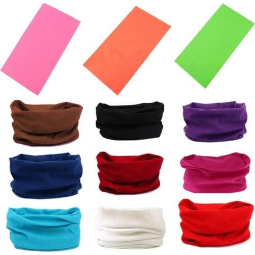 Multifunctional Outdoor Sport Magic Scarf Neck Warmer Tube Hiking Cycling Face Head Wrap Bandana Balaclava Headband Women