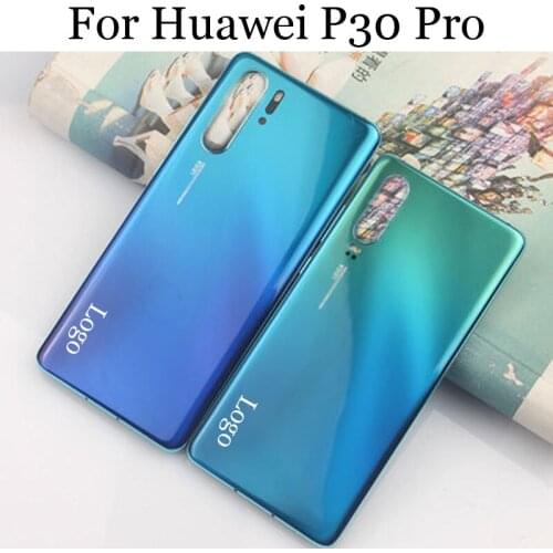 100%New Battery Back Rear Cover Door Housing For Huawei P30 Pro Battery Back Cover For Huawei P 30 Pro Replacement HuaweiP30Pro