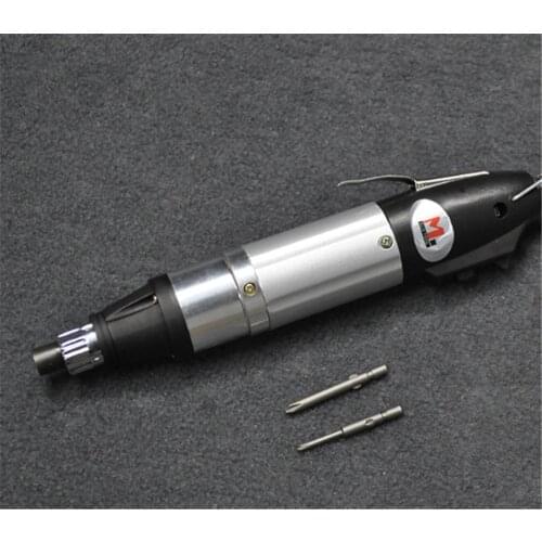 AC220V High Quality battery screwdriver DC Powered Electric Screwdriver with 2pcs Bits Stepless Speed Regulation Repair Tool