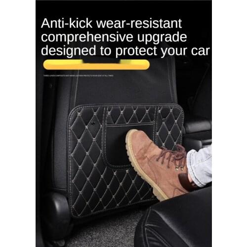 It Is Suitable For Car Seat Backrest Anti-kick Pad Child Protection Pad Internal Anti-dust Protection Pad Rear Anti-kick Wearpad