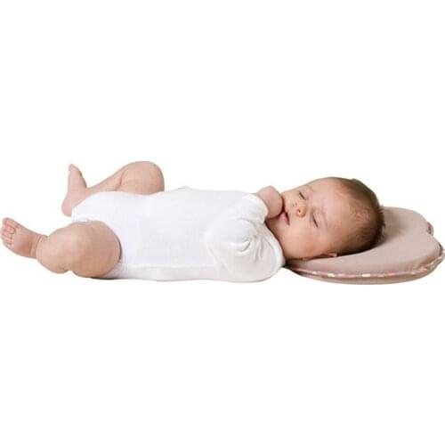 Newborn Infant Anti Roll Pillow Flat Head Neck Prevent Infant Support Baby Pillow Nursing Pillows U-Shaped Breastfeeding Pillow
