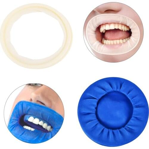 Rubber Dam Rubber Latex Dental Intraoral Dentistry Cheek Retractor Full Mouth Opener Oral Hygiene Care Teeth Whitening Material