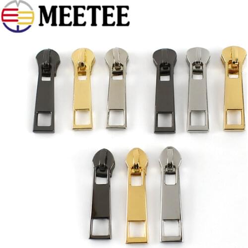 20pcs Zipper Sliders for 5# Resin Metal Nylon Zippers Down Jacket Pocket Zips Head Bag Repair Kits DIY Sewing Slider Accessories