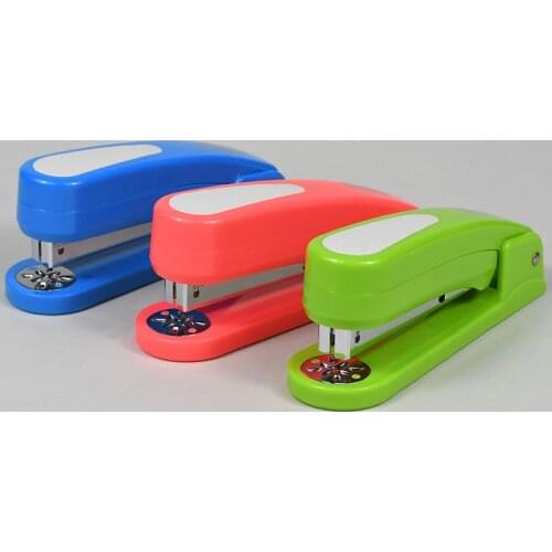 Stapler rotated head user friendly fashionable stapler Binding 20 Pages Staples forPaper Binding School OfficeAccessories