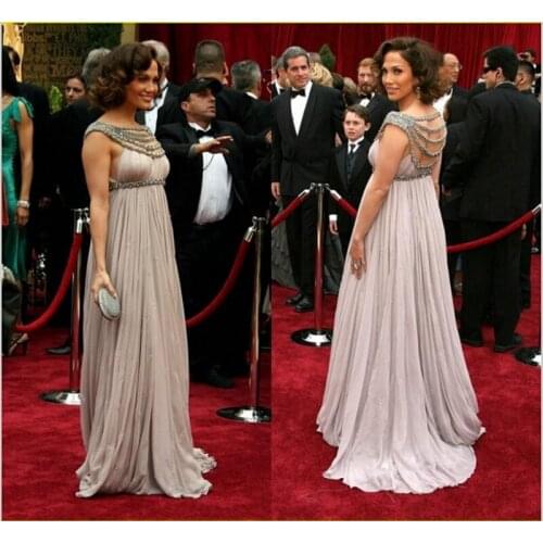 Unique Design Beaded Neckline Prom Gown Sleeveless Floor Length Evening Dress for Wedding Party Custom Made