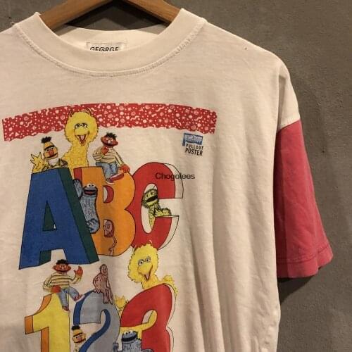 Vintage Sasame Street T Shirt 90s