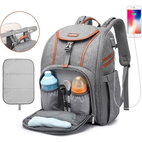 Waterproof Mummy Bag Baby Care Bagpack Dry Wet Separation Women Backpack Large Capacity Mother Nursing Diaper Bag For Stroller
