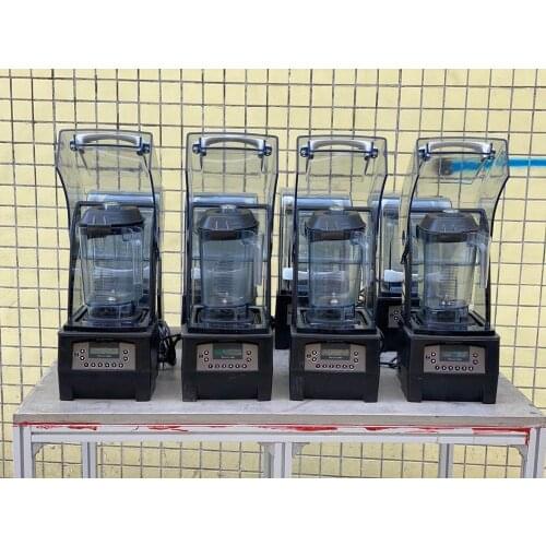 High Power Food Processor Ice Smoothie Bar Fruit Blender Heavy Duty Commercial Grade Blender Mixer Juicer Used