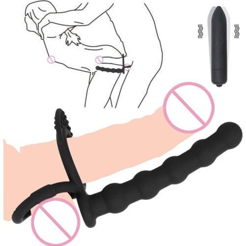 Adult Sex Toys For Woman Couples AV Erotic Vagina Anus Double Penetration Anal Bead Bullet Vibrator Prostate Massage Masturbator