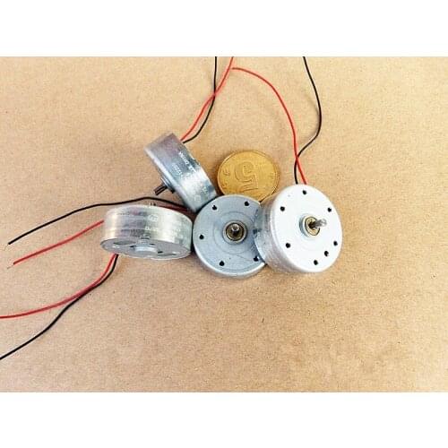 10pcs Micro 400 Motors 3V-6V 50mA 11500RPM Small high torque Motor DIY DC Toy Motors For Science Experiment