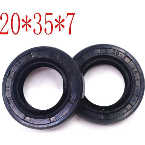 2PCS Shock Oil Seals 20*35*7 Suspension Oil Seal For Dirt Bike 2.50-12inch 2.75-12 inch Motorcycle Wheels