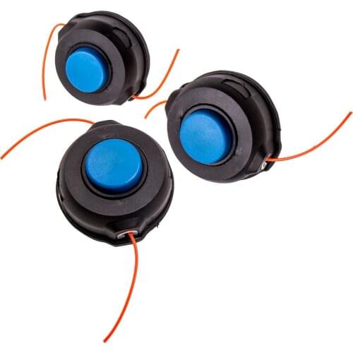 String Trimmer Head 3 Pack for Husqvarna 128L 128LD Cutter Line Head Bump T25