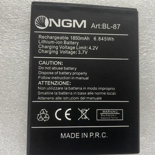 3.7V 1850mAh Original Quality Battery BL-87 for NGM