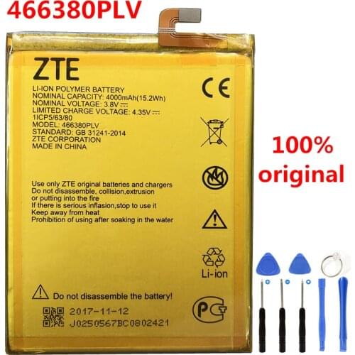 100% Original 4000mAh New High Quality 466380PLV 466380PVL Battery For ZTE BLADE A610 A610C A610T BA610C BA610T Phone Battery