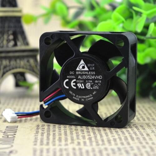 FOR DELTA 24V 0.15A 5CM 5020 Inverter cooling Fan AUB0524VHD cooler Fan