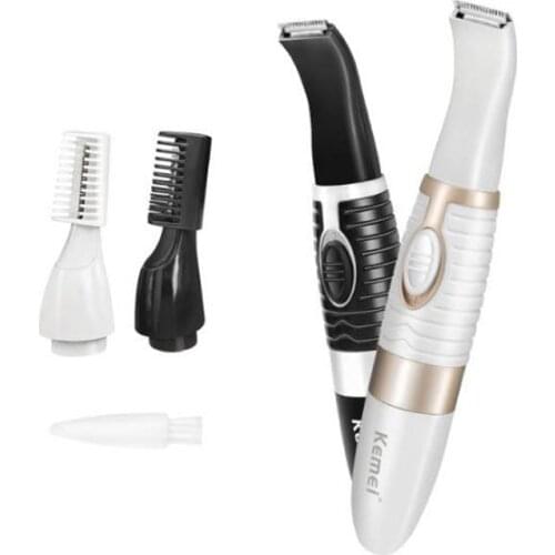 Kemei KM-5002 electric pet shaver pet hair removal lady shaver eyebrow hair trimmer body hair trimmer dry battery