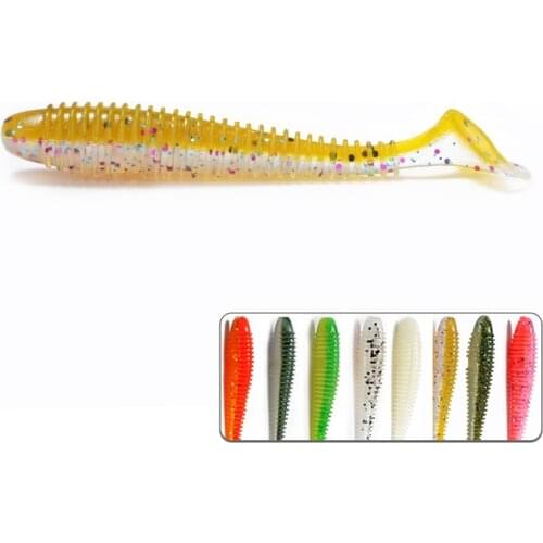 Hedgehog Spikey Shad 70mm Silicone Bait Fishing Soft Lure Sea Cucumber Paddle Grub Worm Silicone Wobbler Cylindrical Baits