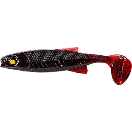 Luya Soft Bait Luya 10 Packets Soft Fish T-Tail Bait Bionic Bait