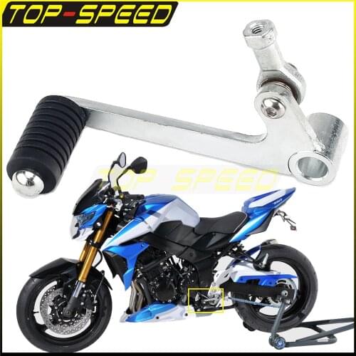 Motorcycle Silver Left Gear Shift Lever Toe Peg Shifter Pedal For SUZUKI GSR 750 2011 2012 2013 2014 2015 2016 GSX-S 750 15-16