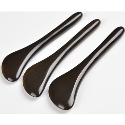 Natural Sibin Bian Stone Gua Sha Scraper Acupuncture Stick Facial Eye Lifting Remove Wrinkles Skin Detox Beauty Massage Tool