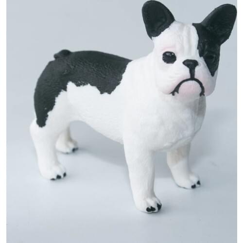 Schleich Farm World Animals Figure Franch Bulldog Plastic Toy model #13877 NEW