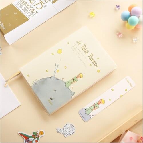 New Arrival Vintage Little Prince Notebook Color Paper Diary Book School Office Supplies Stationery