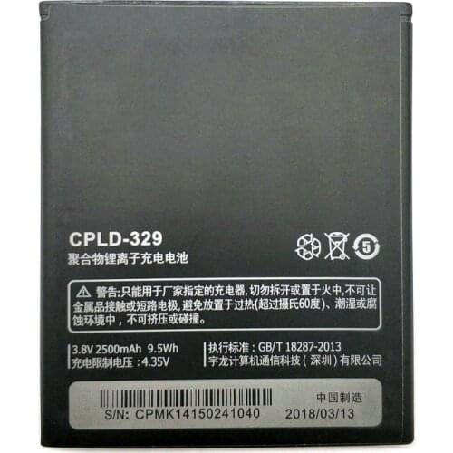 New CPLD-329 2500mAh Battery for Coolpad F1 battery 8297 8297w 8297 mobile phone