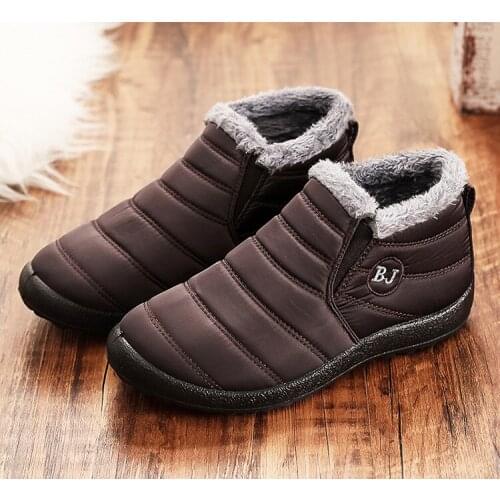 OEING Women Winter Boots Waterproof Snow Boots For Female Casual Lightweight Ankle Boots Mujer Dropshipping