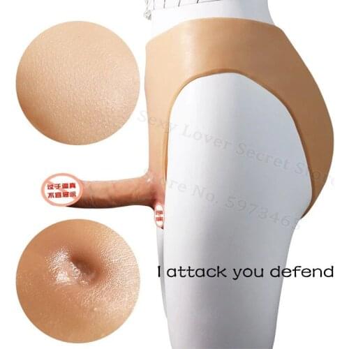 Sexy Wearable Penis For Women Penis Pants Masturbation Device Real Silicone Dildo Penis Pants Lesbian Sex Products Sex shop Toys