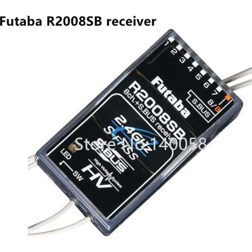 FUTABA R2008SB 2.4G 8-channel 2008 receiver 6J/6K/t8J/t14SG/18MZ/t10J bus high voltage receiver for radio remote control